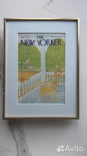 Обложка журнала The New Yorker от 1 сентября 1975