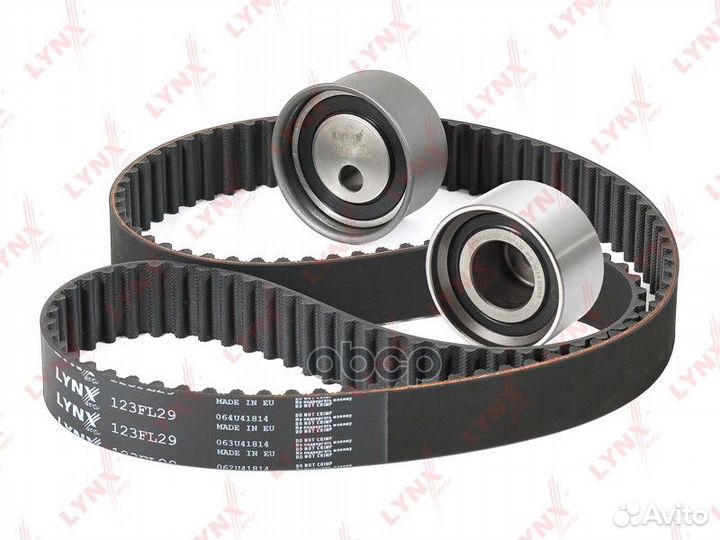 Ремень грм зубчатый с роликами, комплект PK-114