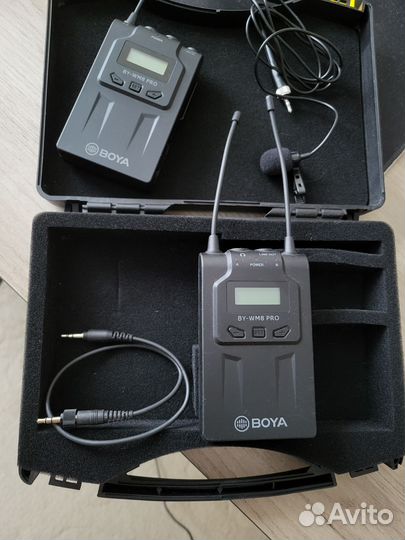 Микрофон петличный Boya by-wm8 pro