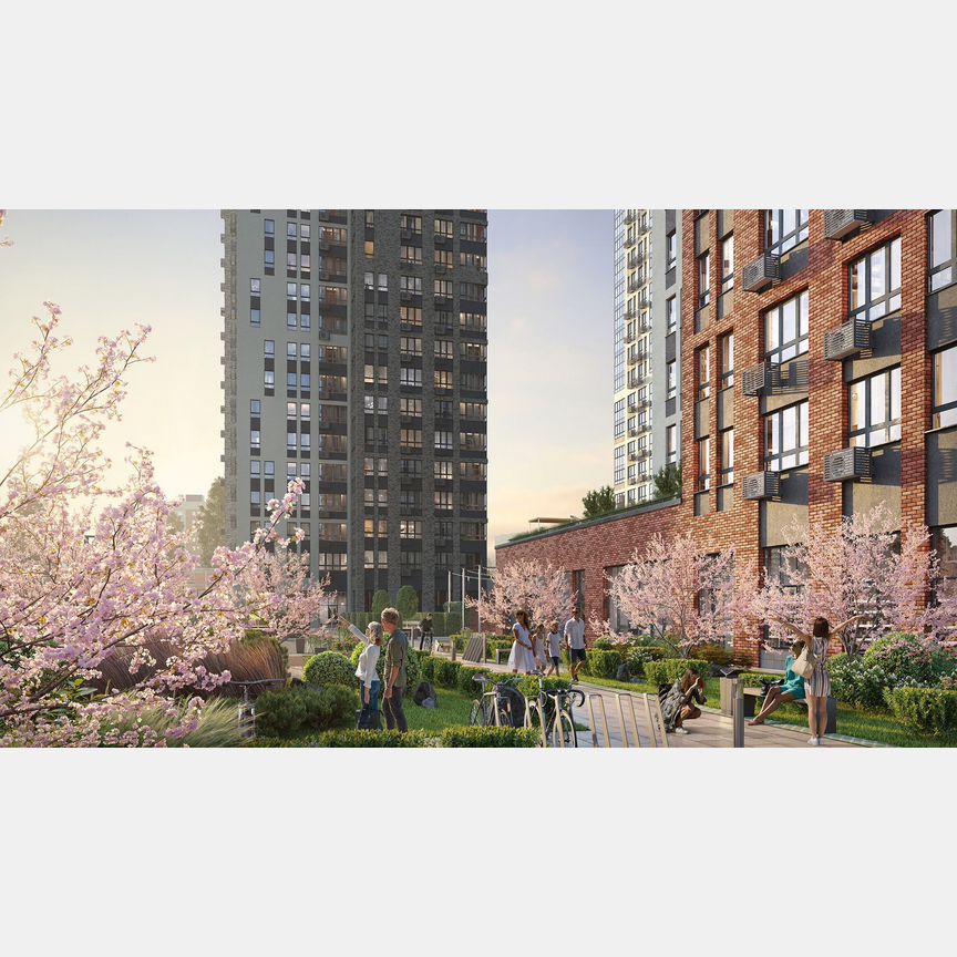 2-к. квартира, 43,5 м², 11/30 эт.