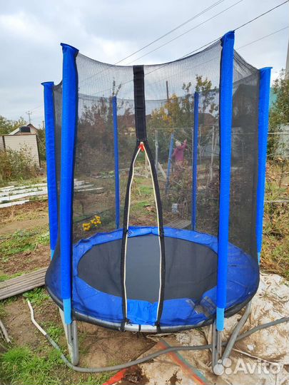 Батут с сеткой
