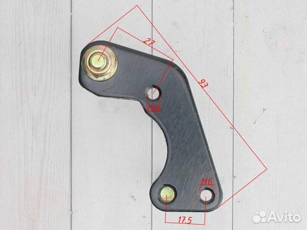 Крепление переднего суппорта в сборе