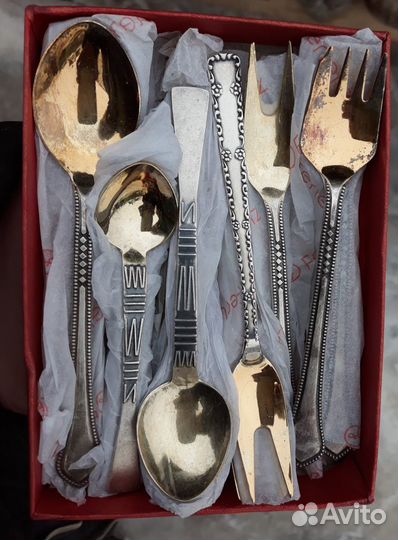 Мельхиоровые ложки вилки и многое другое СССР