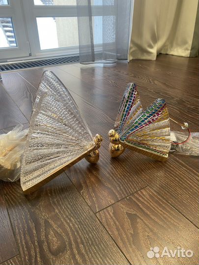 Бра светильники бабочки 2 шт