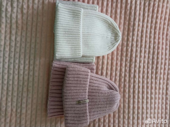 Шапки со снудом для девочки