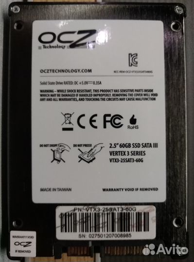 SSD OCZ Vertex 3 (2,5