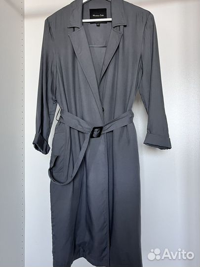 Плащ тренч massimo dutti