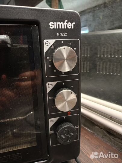 Мини печь духовка simfer