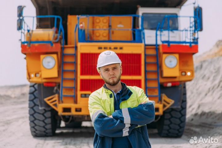 Водитель белаза вахта