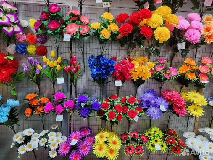 Искусственные цветы оптом