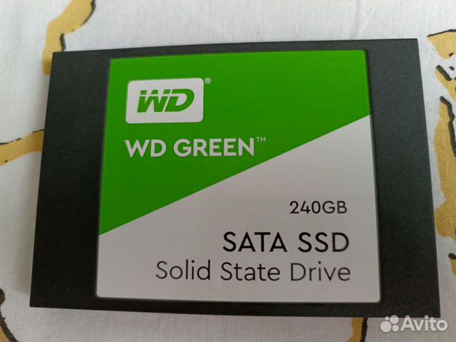 Ssd wd green 240 gb