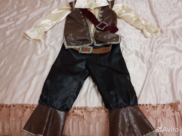 Новогодний костюм для мальчика/пират Джек Воробей