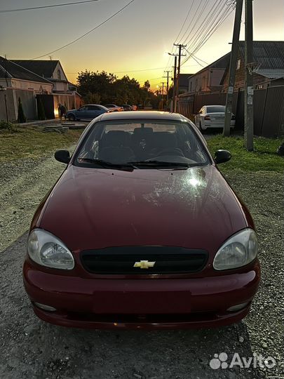 Chevrolet Lanos 1.5 МТ, 2007, 208 183 км