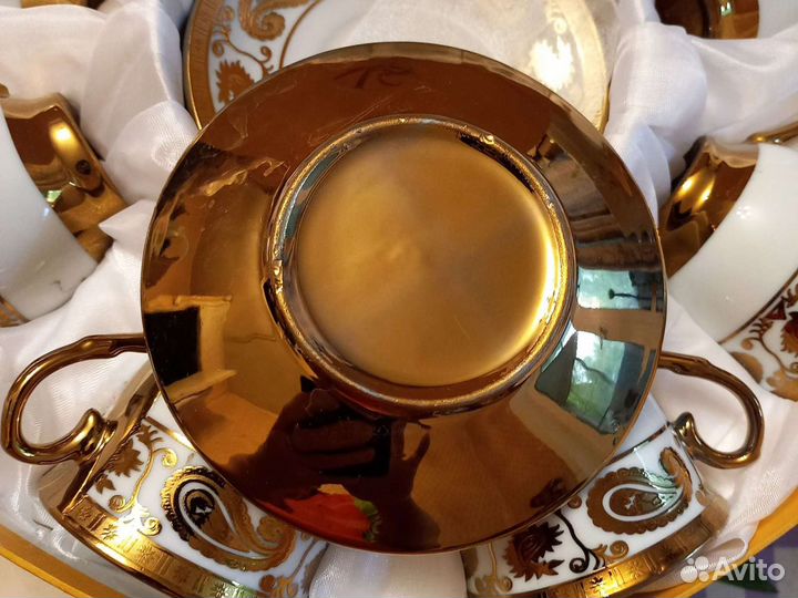 Кофейный сервиз на 6 персон. Китай