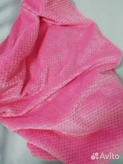 Плед детский плюшевый