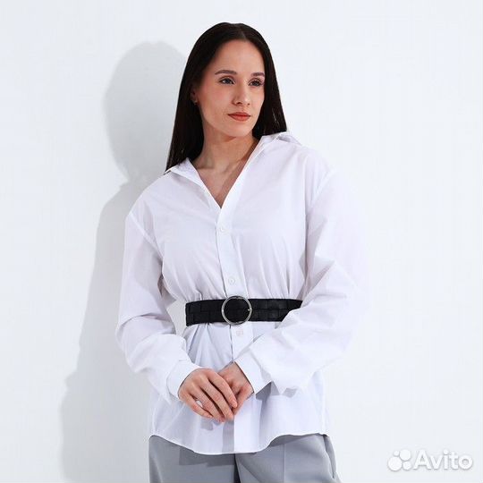 2 шт. Ремень женский, ширина 4.5 см, пряжка металл, цвет красный