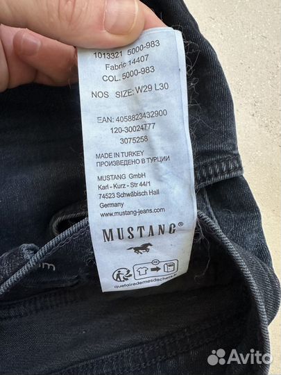 Джинсы mustang