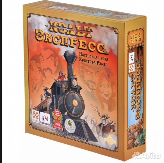 Кольт Экспресс настольная семейная игра