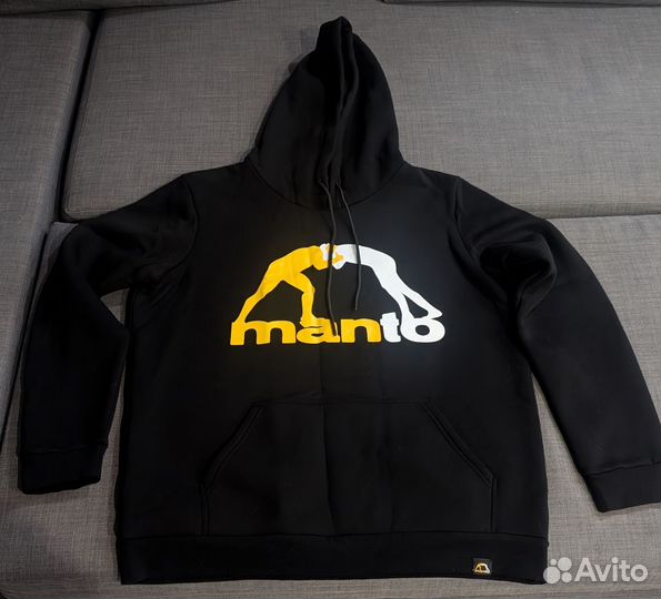 Худи Manto Logo 2.0 Black Fleece