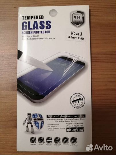 Защитное стекло Huawei Nova 3