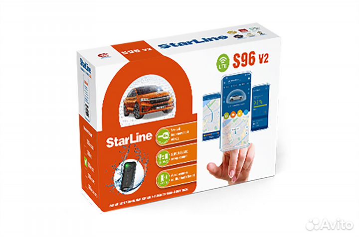 Сигнализация StarLine S96 v2 BT 2CAN+4LIN LTE