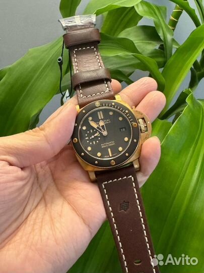 Часы мужские Panerai submersible bronze