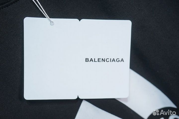 Футболка Adidas Balenciaga черная