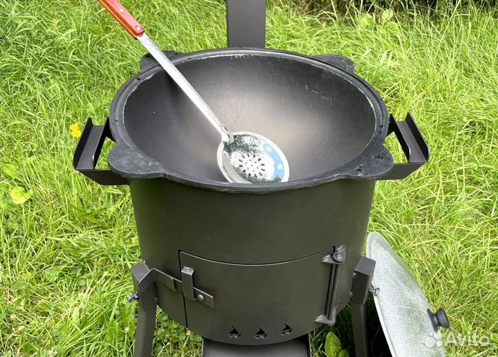 Казан чугунный узбекский