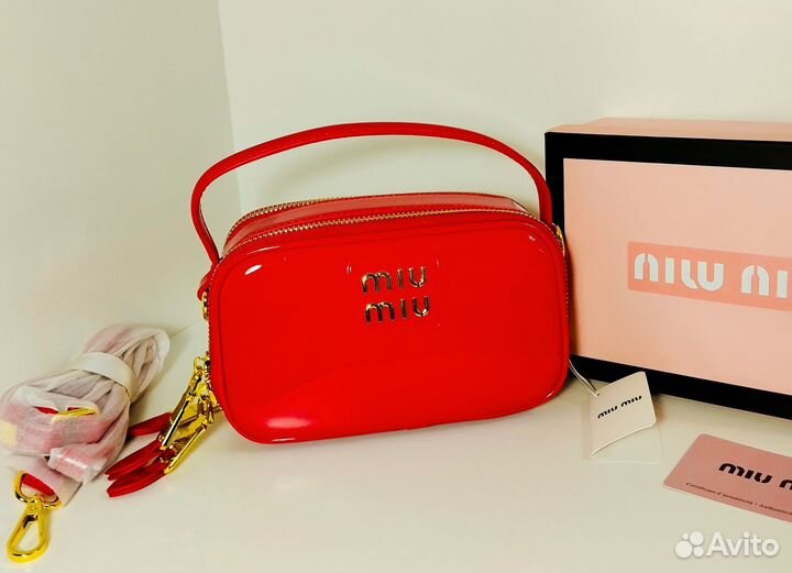 Сумка женская клатч miu miu