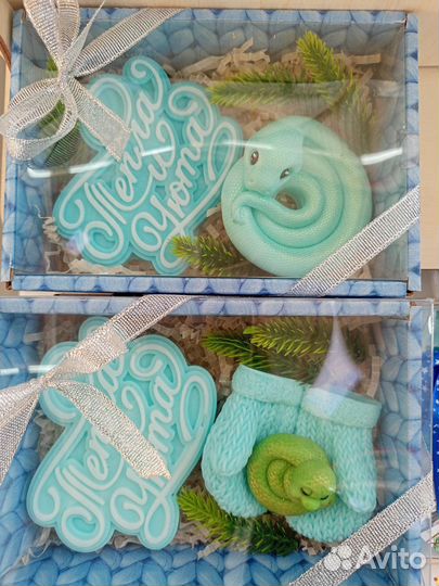 Новогодние наборы из мыла ручной работы