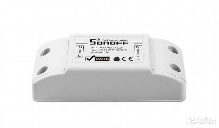 Умное WiFi реле sonoff Basic R2