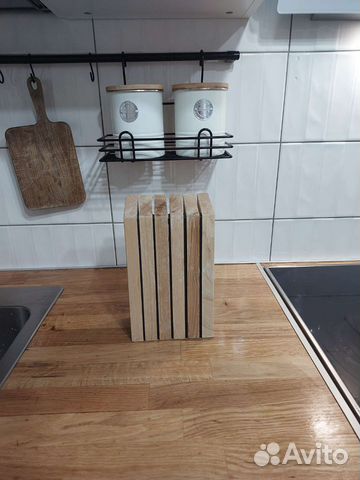 Подставка для ножей деревянная