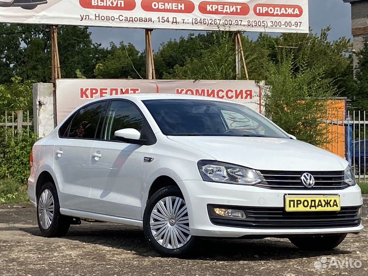 Volkswagen Polo 1.6 AT, 2019, 102 000 км