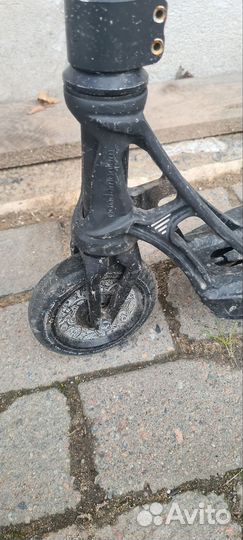 Трюковой самокат кастом парк