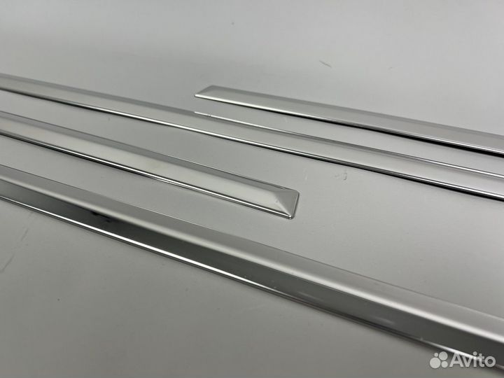 Молдинги дверей Toyota Camry 50/55 2011-2017 Хром