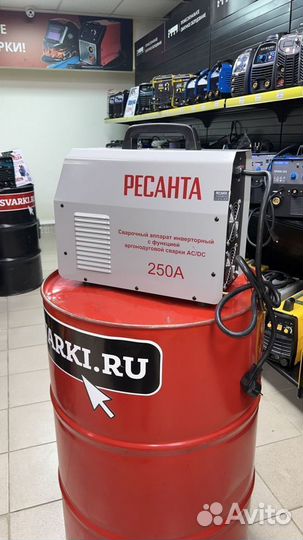 Сварочный аппарат ресанта саи-250ад AC/DC