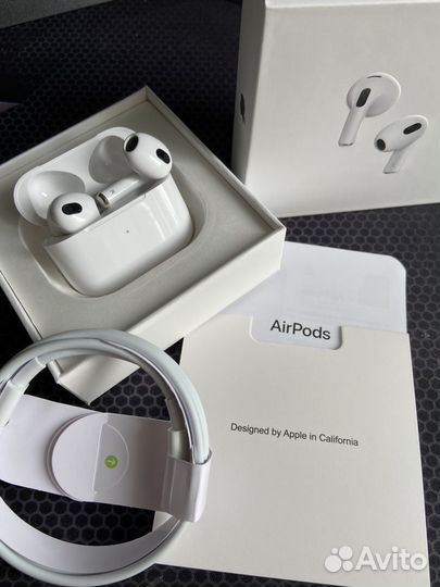 AirPods 3 (Бесплатная доставка + Чехол в подарок)