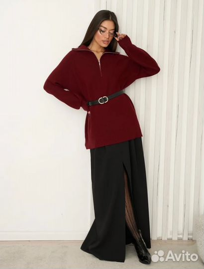 Свитер женский оверсайз