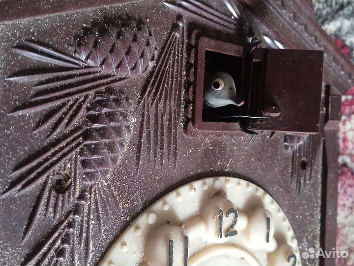 Настенные часы ходики с кукушкой,Маяк СССР