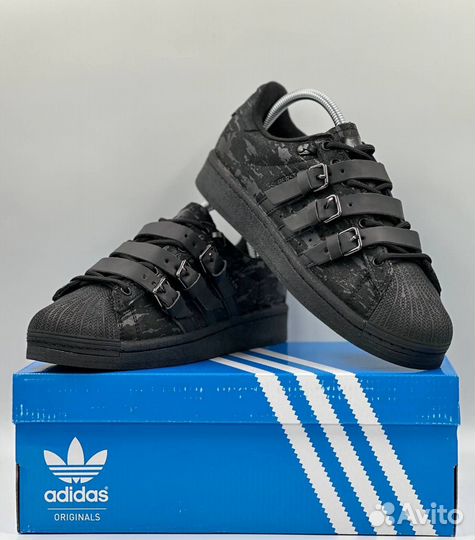 Кроссовки Adidas Superstar Rabbit 'Black'