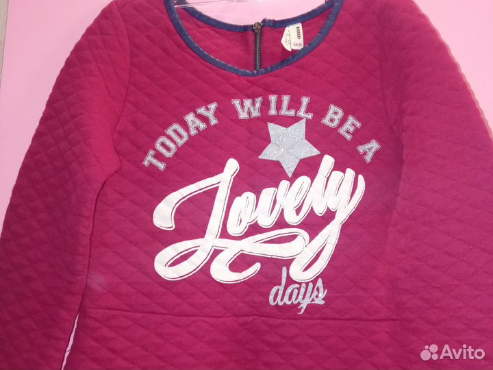 Платье теплое