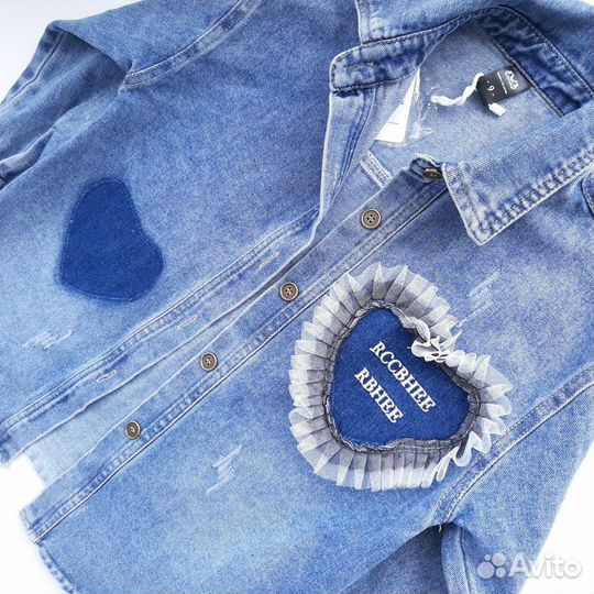 Джинсовая рубашка