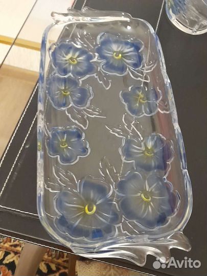 Набор посуды из 4 предметов.богемия