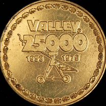 Медаль "Valley 25000 1953-1979" (США)