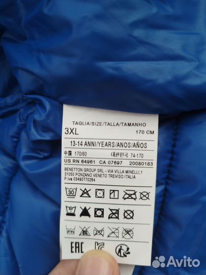 Куртка демисезонная детская benetton