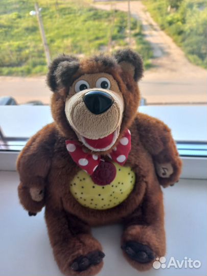 Ночник, проектор медведь