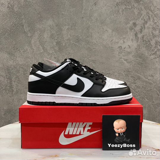 Кроссовки nike dunk low off white black