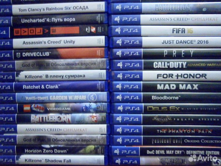 Игры PS4 коллекция