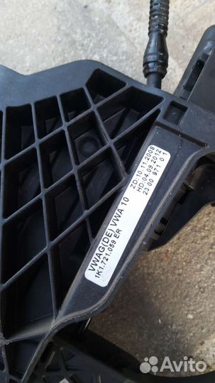 Педаль сцепления volkswagen golf 6 гольф 6 caddy