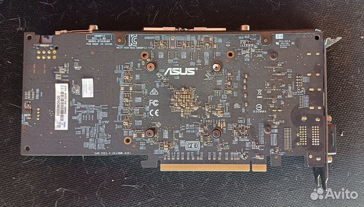 Видеокарта asus strix RX470 gaming 4gb